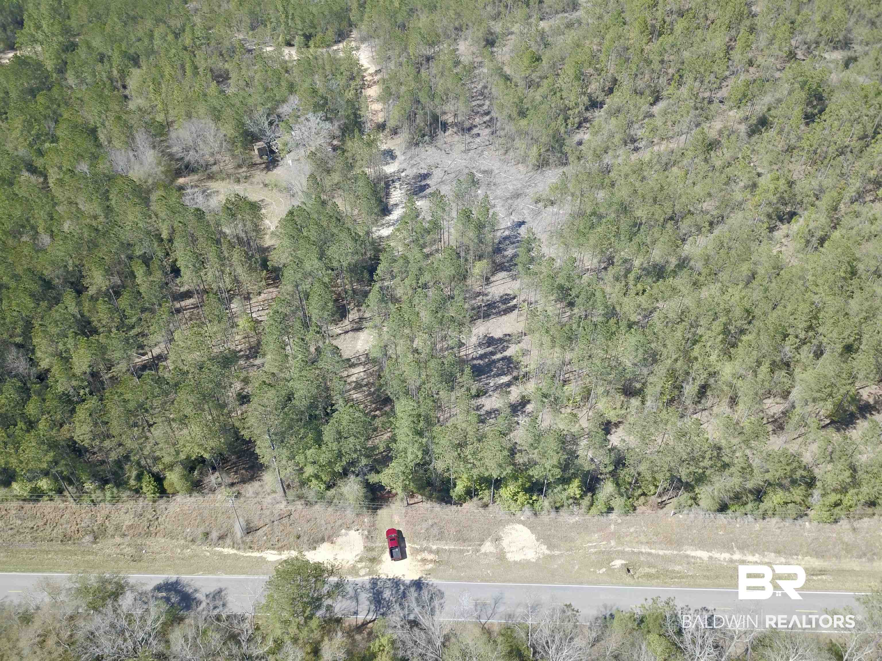 8557 County Road 34 Millry, AL 36558 - Photo 1 of 36 Aerial view with a wooded view