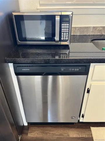 a close view of a fireplace