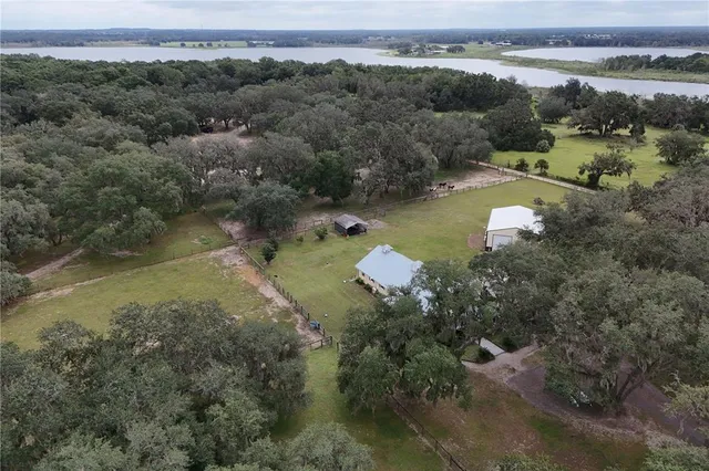 a view of an outdoor space with a lake view