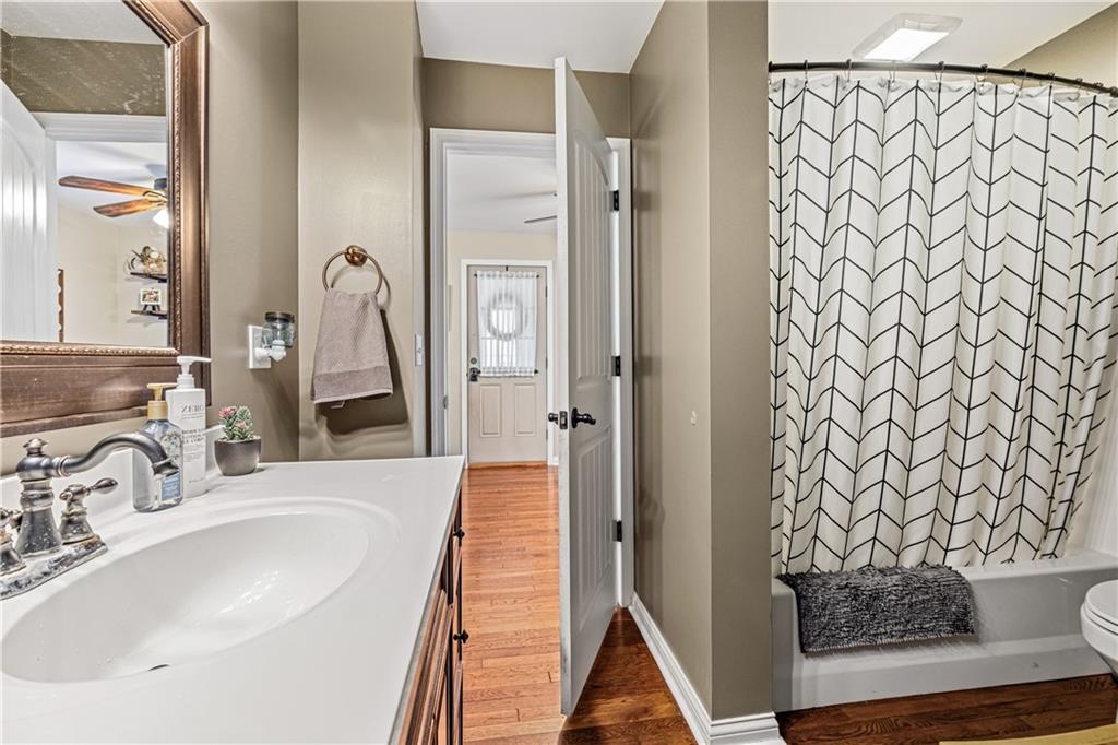 2332 Highway 168 Georgetown, PA 15043 - Photo 11 of 33 a bathroom with a sink and a mirror