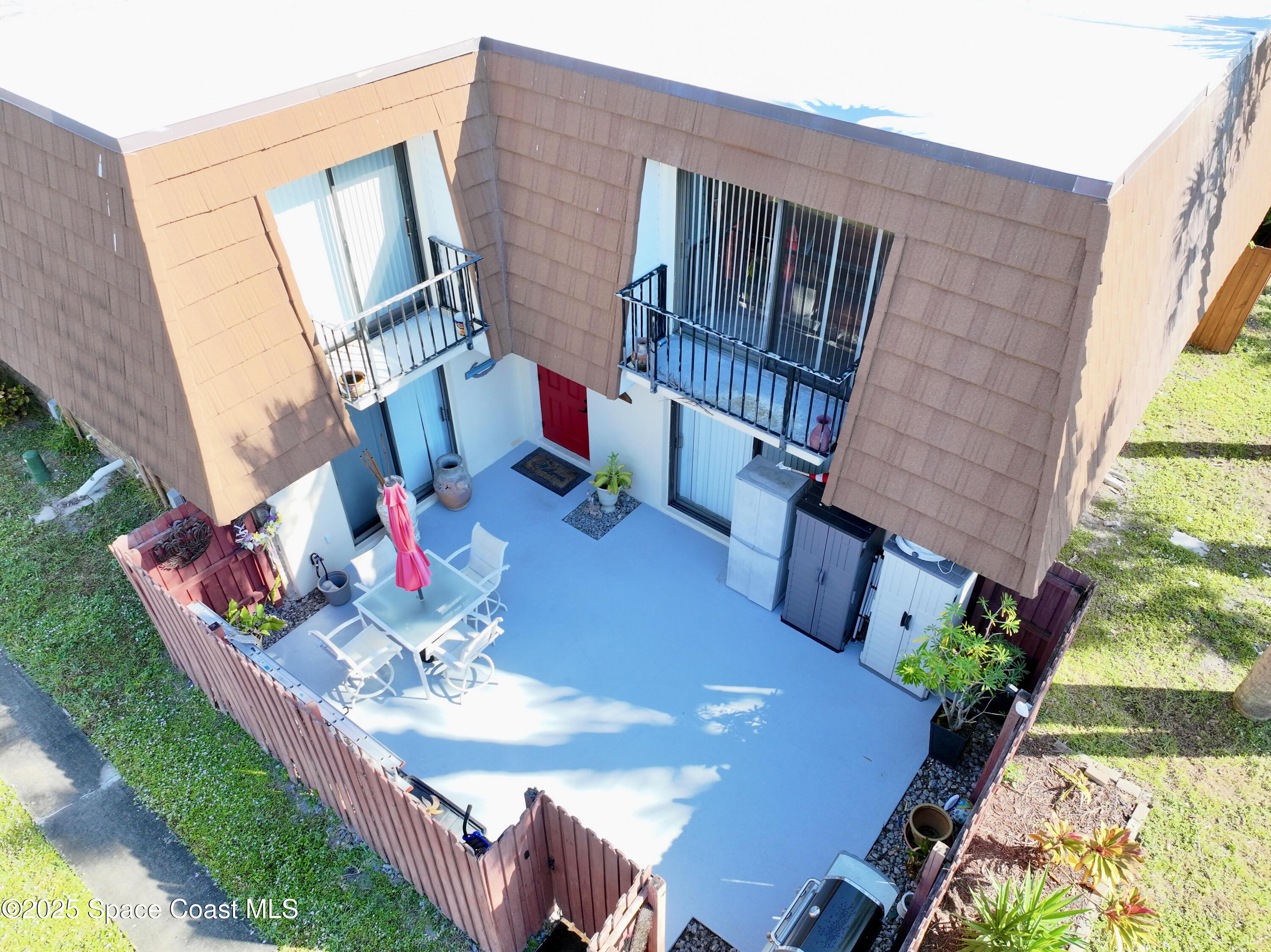 1511 Joshua Drive Northeast Palm Bay, FL 32905 - Photo 22 of 27 a view of deck with patio
