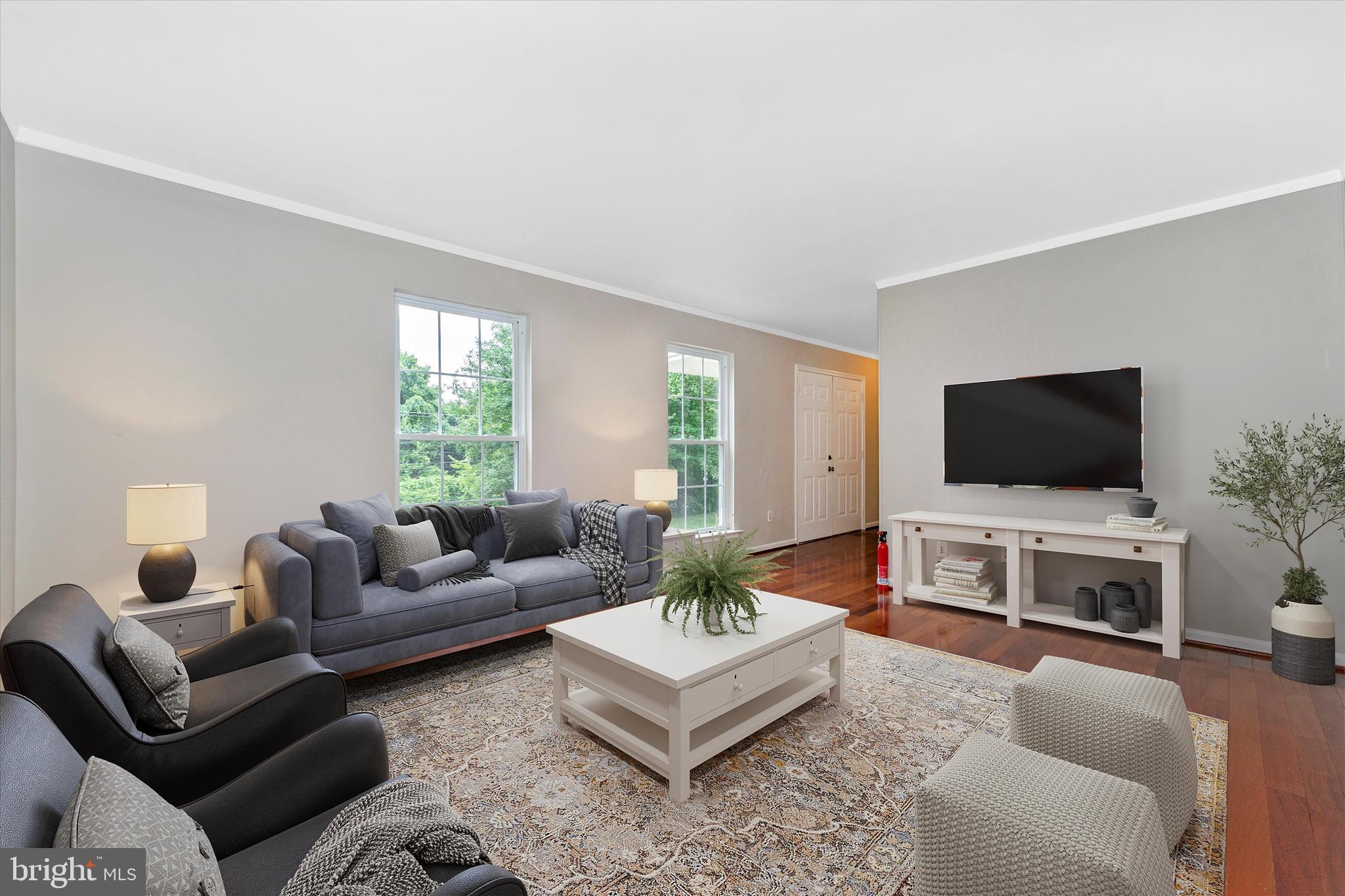 6385 Waterloo Road Elkridge, MD 21075 - Photo 3 of 36 Living room (virtually staged)
