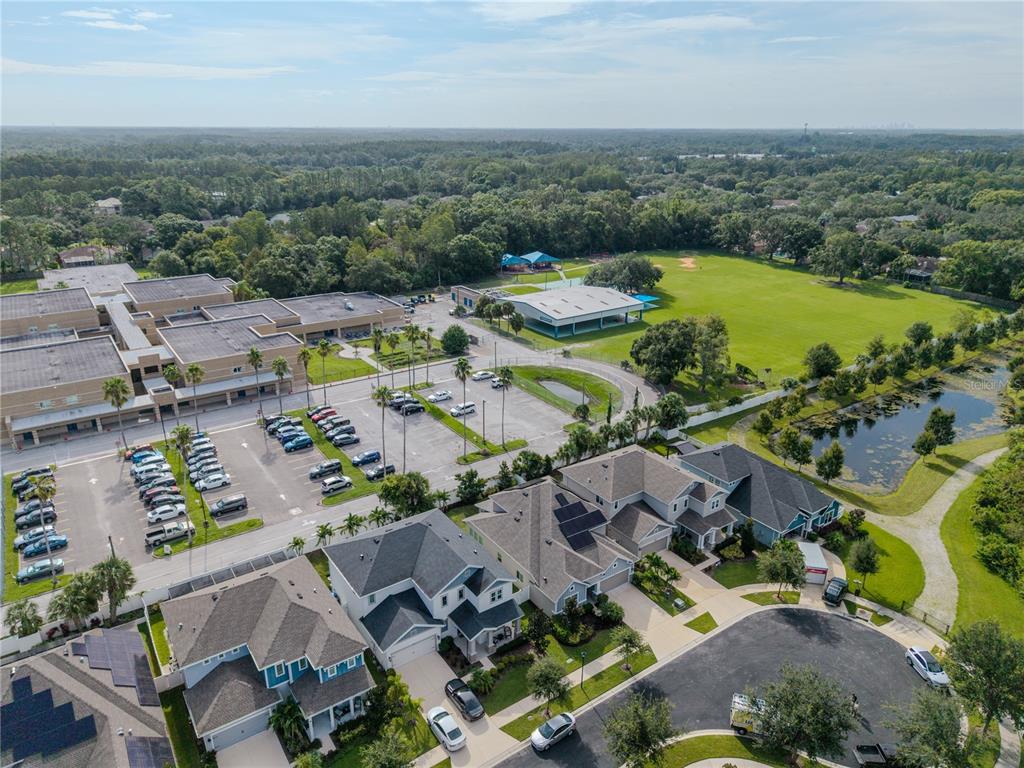 16409 Lucia Gardens Lane Tampa, FL 33625 - Photo 45 of 48 an aerial view of residential house with outdoor space