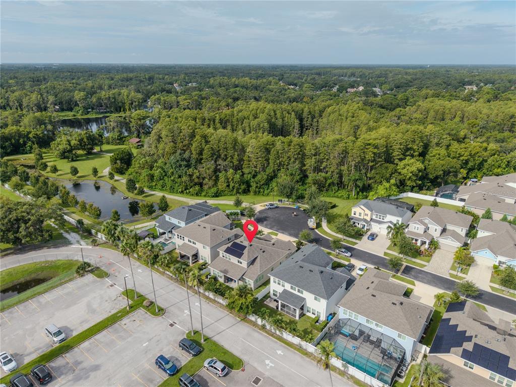 16409 Lucia Gardens Lane Tampa, FL 33625 - Photo 46 of 48 an aerial view of a city with lots of residential buildings
