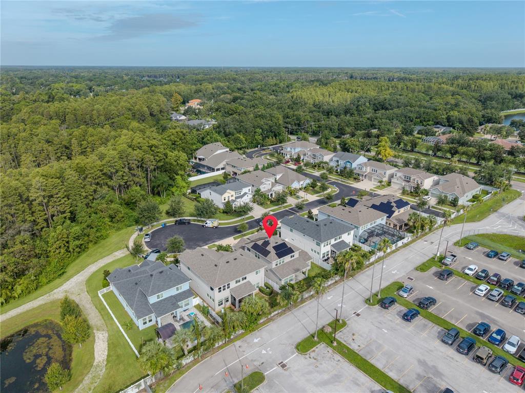 16409 Lucia Gardens Lane Tampa, FL 33625 - Photo 48 of 48 an aerial view of a city with lots of residential buildings