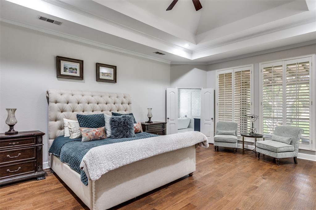 5809 Rathbone Drive Parker, TX 75002 - Photo 16 of 36 a bedroom with bed couch and window