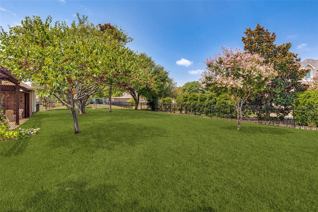 5809 Rathbone Drive Parker, TX 75002 - Photo 32 of 36 a park with trees in the background
