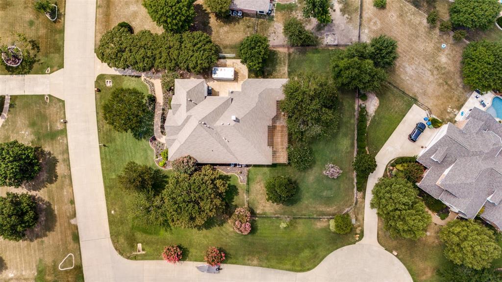 5809 Rathbone Drive Parker, TX 75002 - Photo 34 of 36 an aerial view of a house