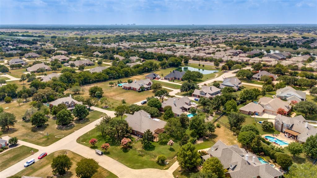 5809 Rathbone Drive Parker, TX 75002 - Photo 36 of 36 an aerial view of residential houses with outdoor space