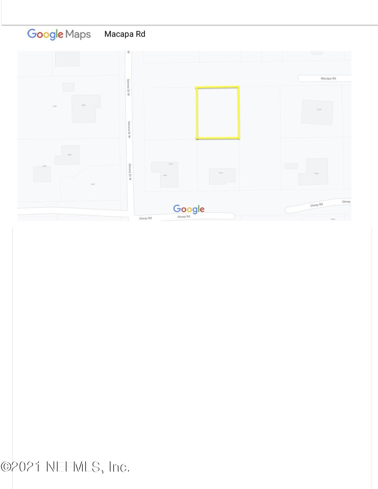 0 Macapa Road Jacksonville, FL 32246 - Photo 1 of 1 Map