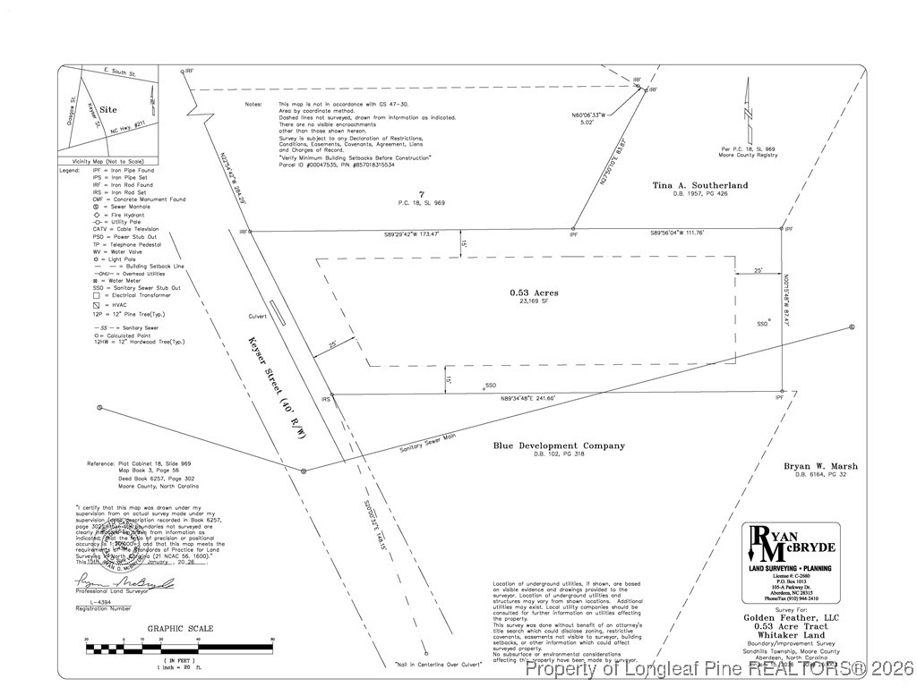 115 Keyser Street Aberdeen, NC 28315 - Photo 15 of 17 Plat