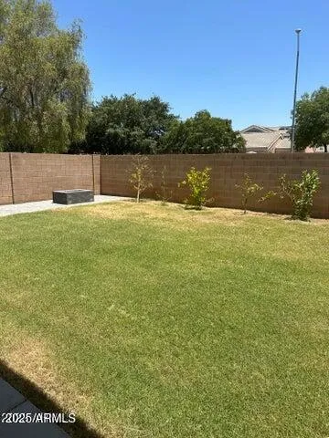 a view of an outdoor space and swimming pool
