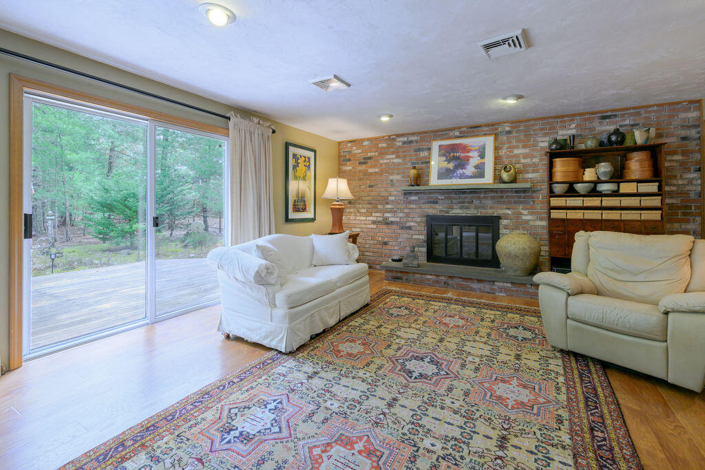 84 Popple Bottom Road Sandwich, MA 02537 - Photo 10 of 41 Den with fireplace