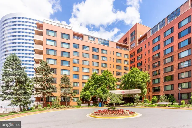 a building view with a outdoor space