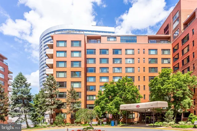 a front view of a building