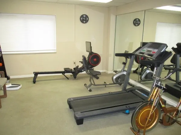 a view of a car in garage
