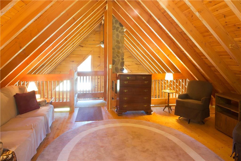 5 North Shore Road Brownville, ME 04414 - Photo 21 of 25 Loft has pine wood floors