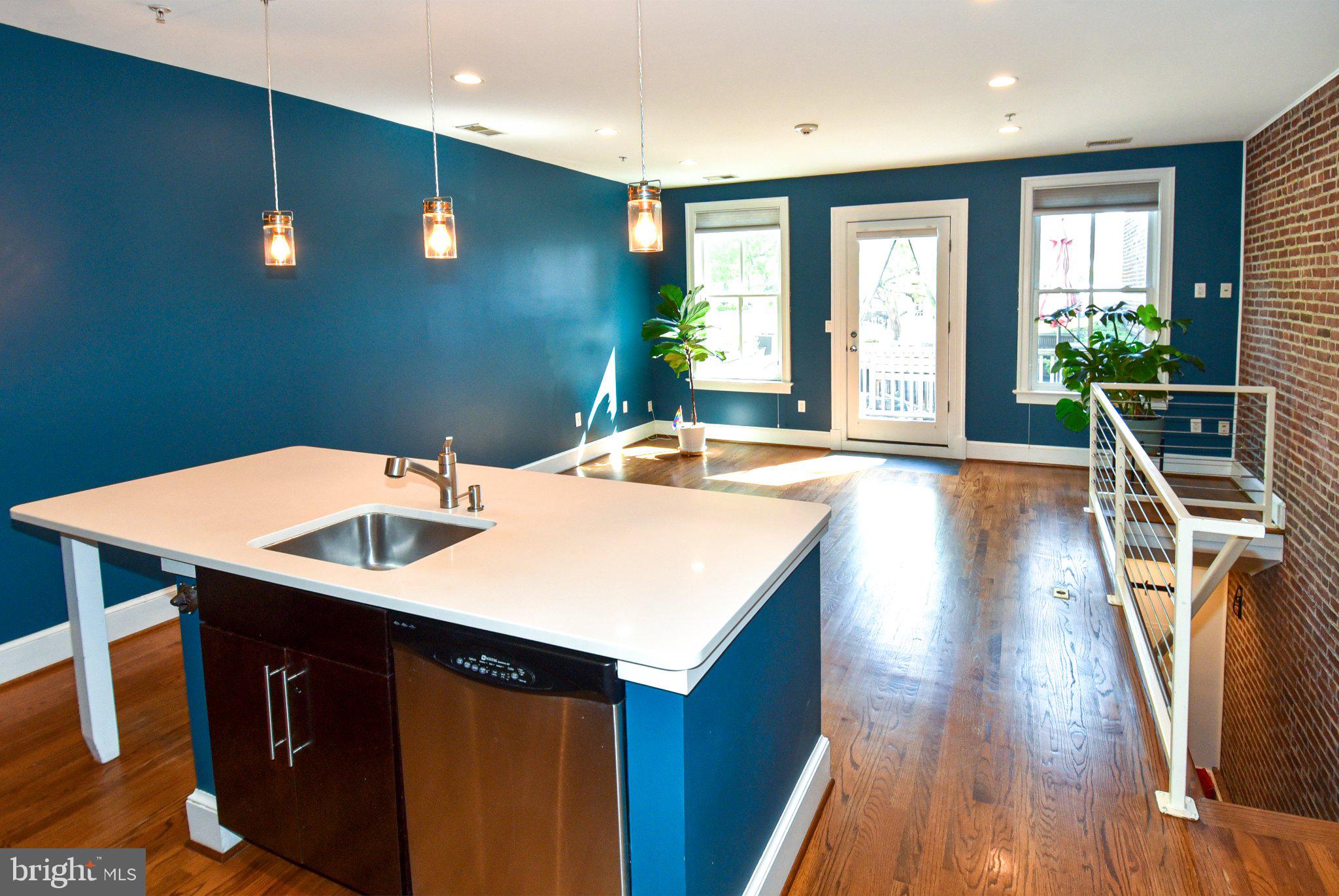 1316 9th Street Northwest Washington, DC 20001 - Photo 25 of 44 Modern elegance with vibrant hues.