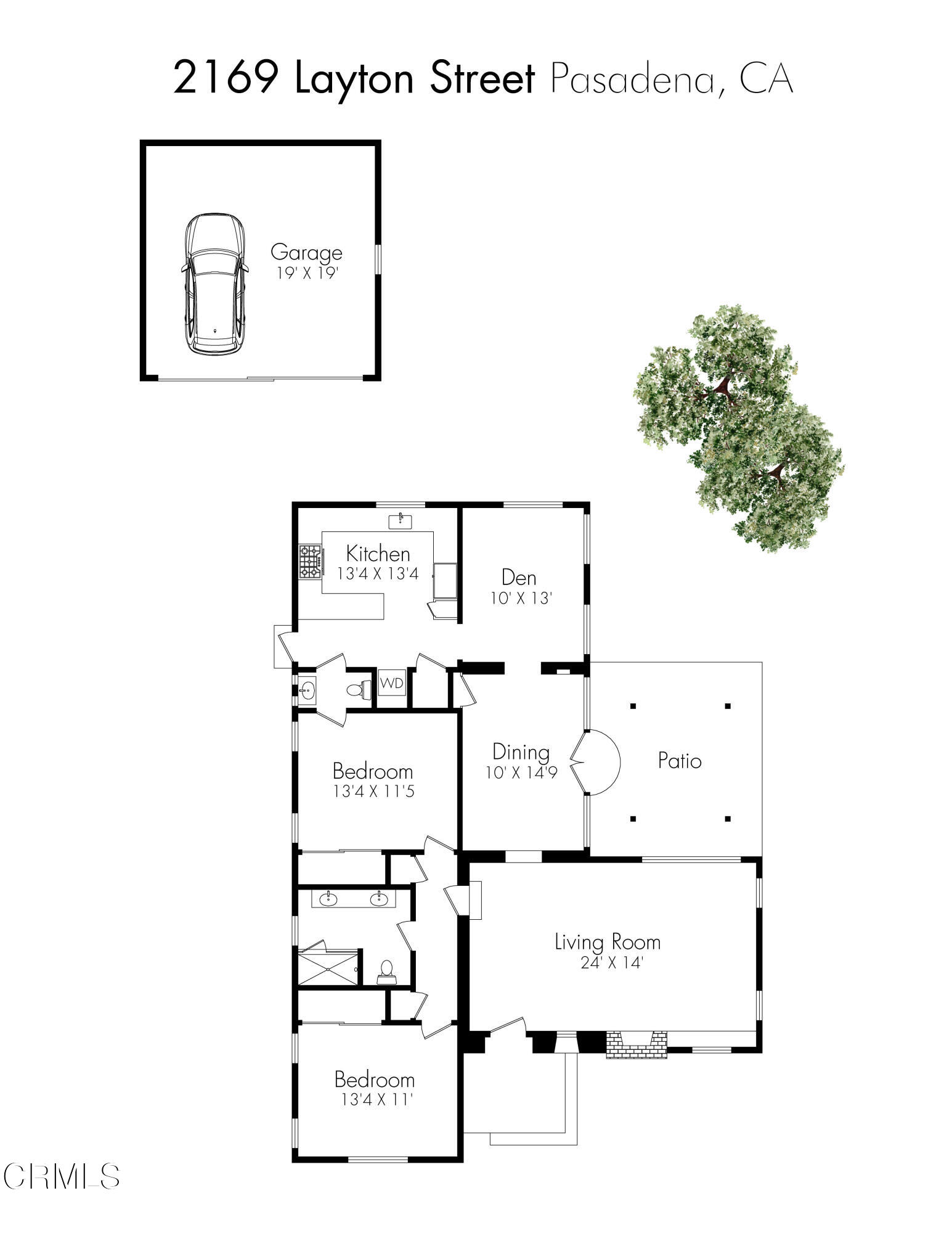 2169 Layton Street Pasadena, CA 91104 - Photo 38 of 38 Layton-Floor-Plan