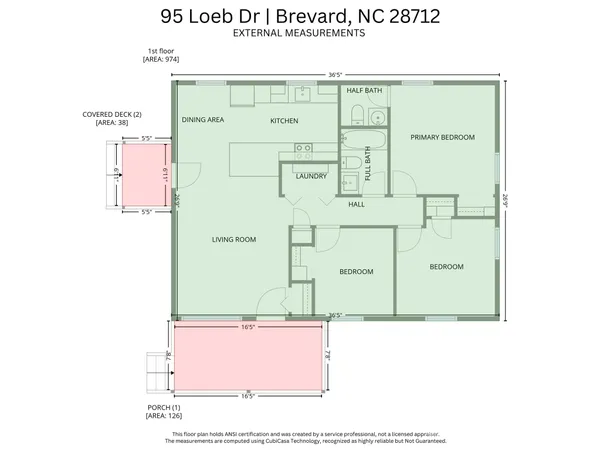 $369,000 | 95 Loeb Drive, Brevard, NC 28712