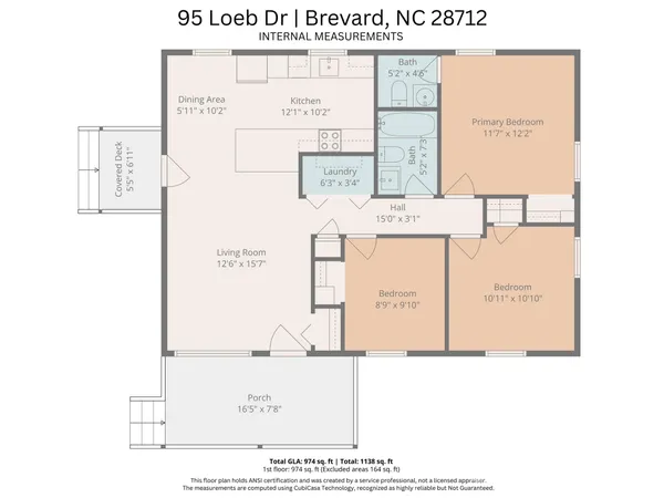 $369,000 | 95 Loeb Drive, Brevard, NC 28712