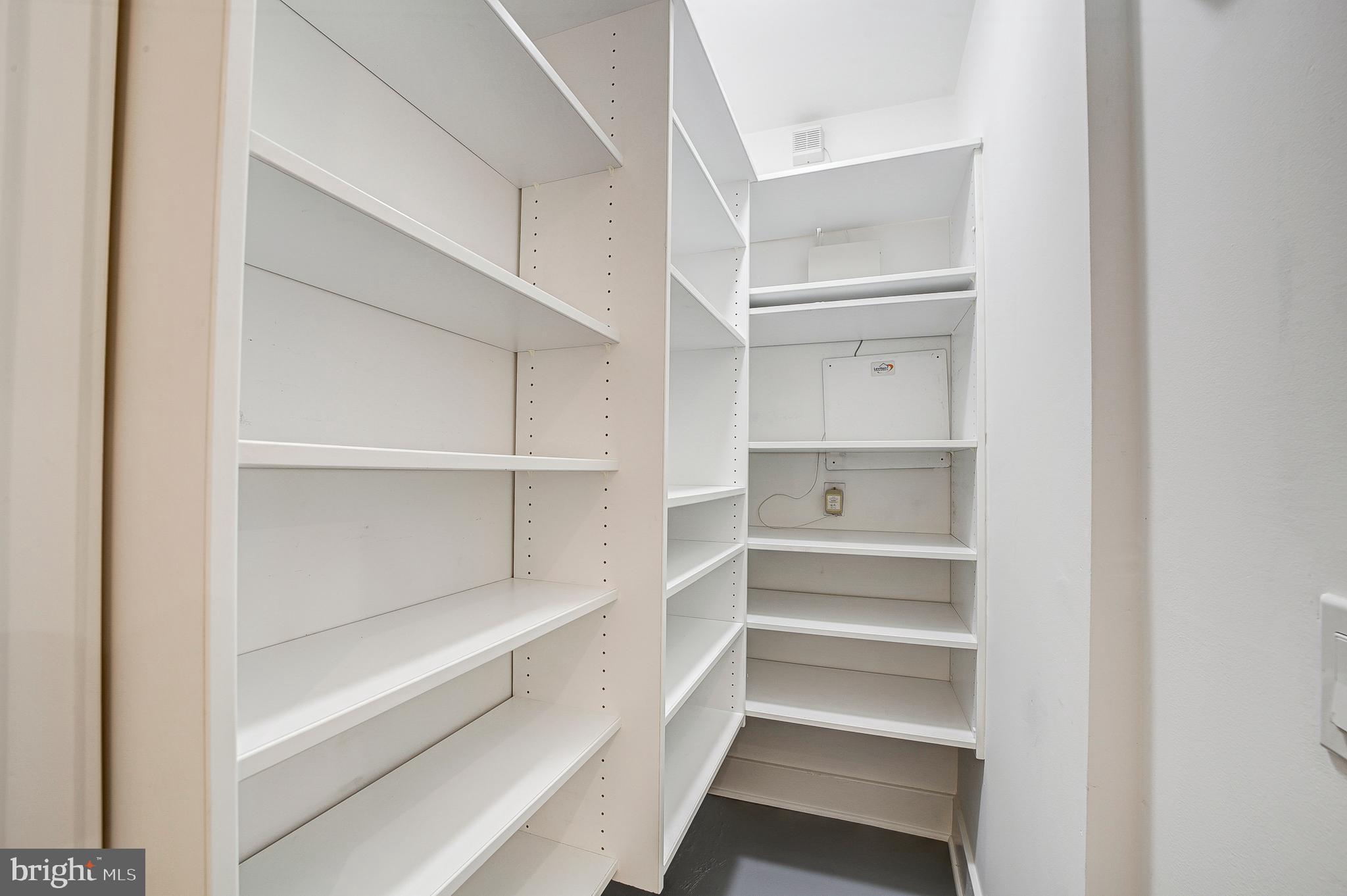 1517 Church Street Northwest, Unit A Washington, DC 20005 - Photo 12 of 23 a view of an empty walk in closet