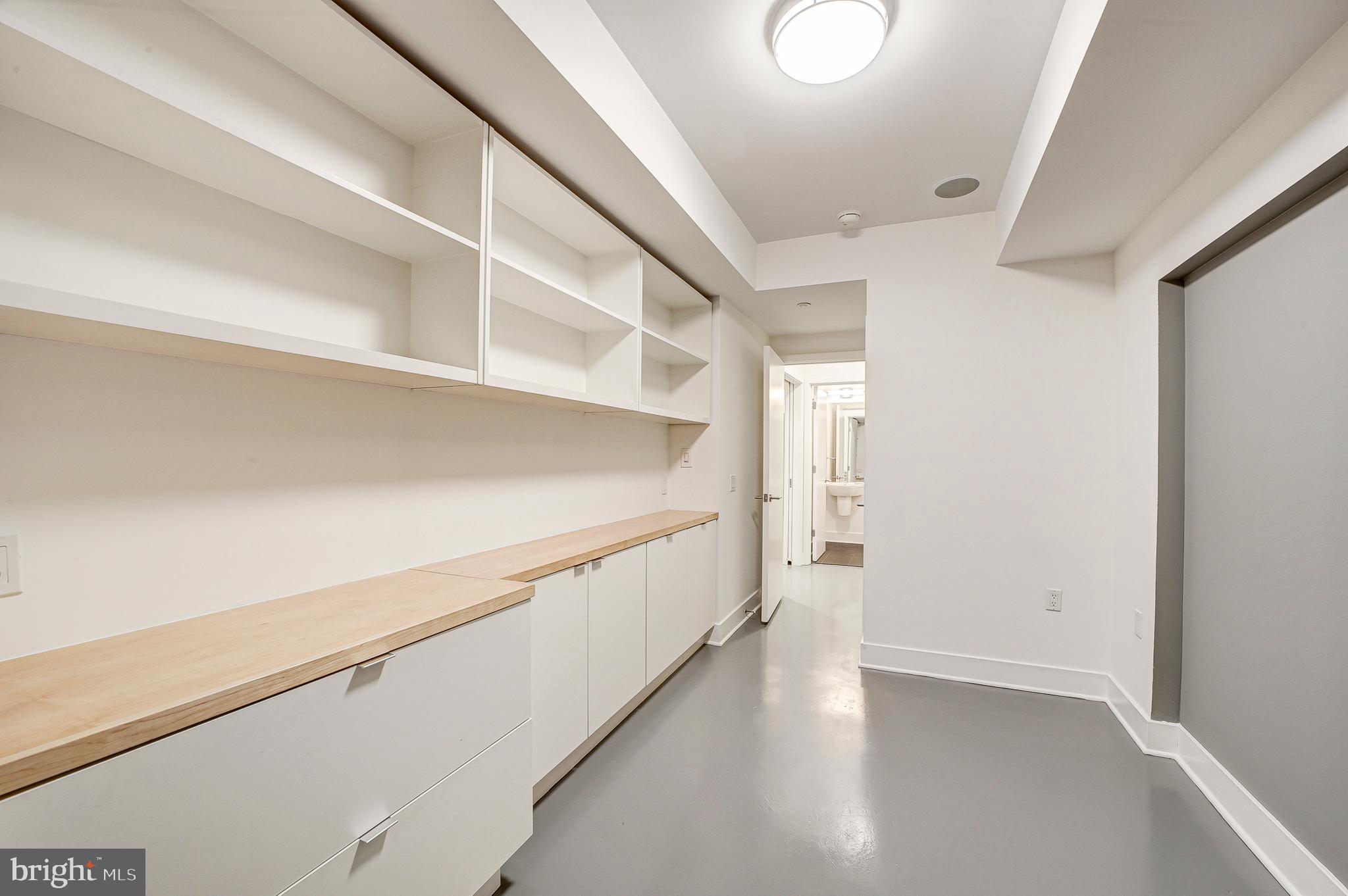 1517 Church Street Northwest, Unit A Washington, DC 20005 - Photo 18 of 23 a view of an empty walk in closet
