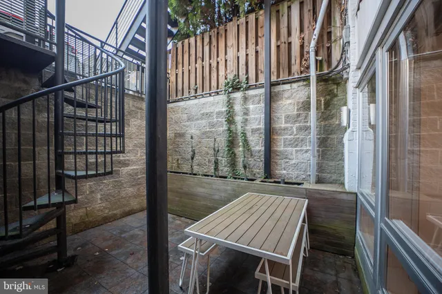 a view of outdoor space and patio