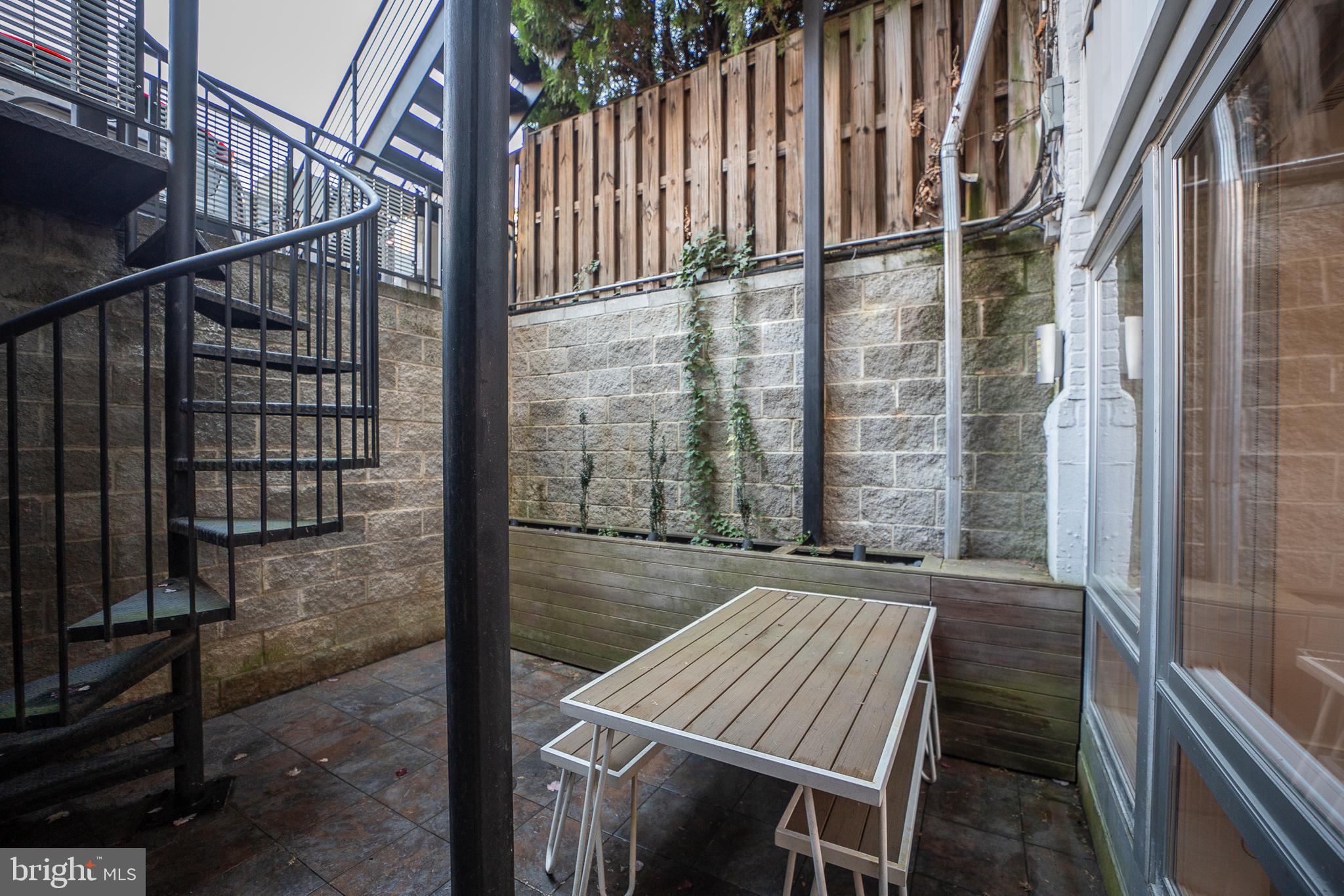 1517 Church Street Northwest, Unit A Washington, DC 20005 - Photo 21 of 23 a view of outdoor space and patio