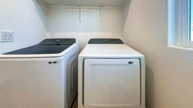 an aerial view of multiple houses