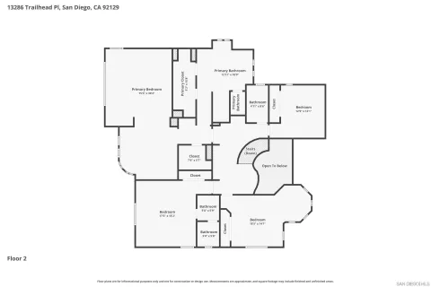 $2,249,900 | 13286 Trailhead Place, San Diego, CA 92129