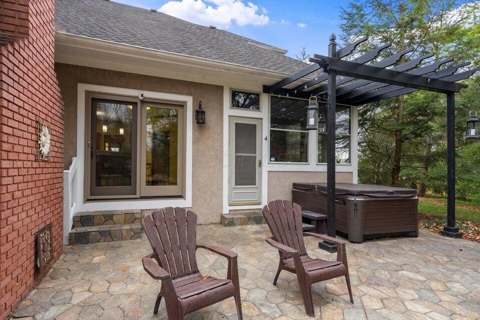 9909 Hoover Woods Road Galena, OH 43021 - Photo 40 of 50 Rear entrance off patio