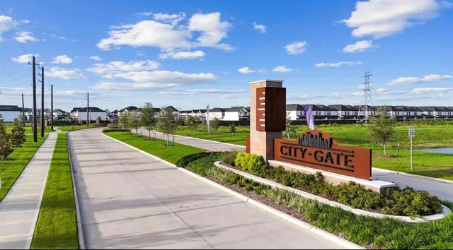 an aerial view of a house with a ocean view
