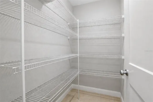 a view of walk in closet