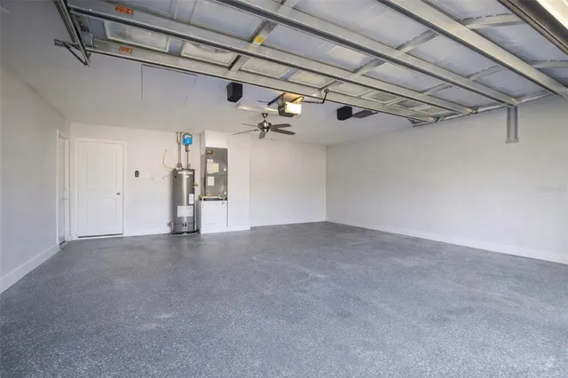 a view of a room with stairs