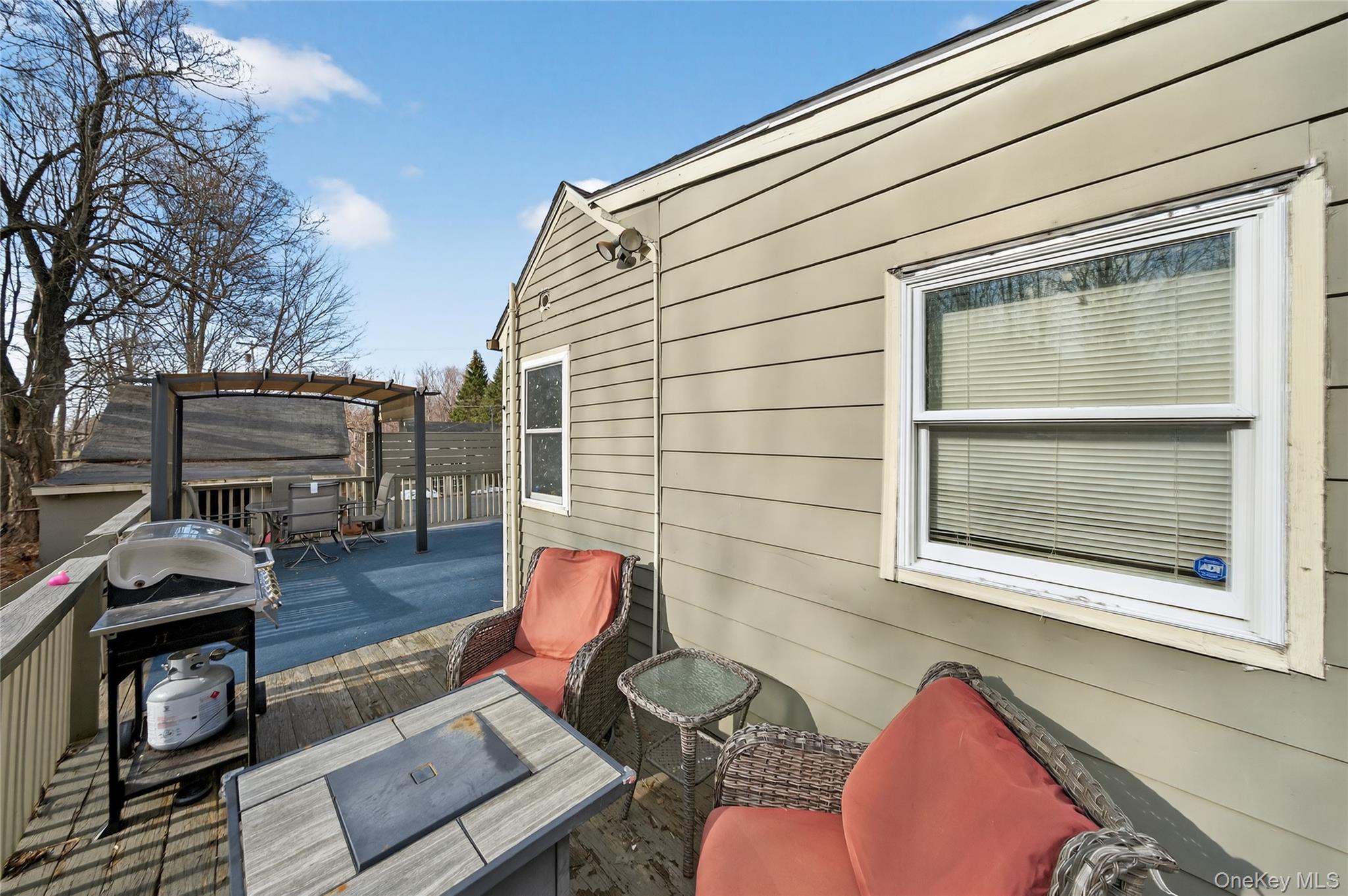 506 Plattekill Ardonia Road Wallkill, NY 12589 - Photo 40 of 44 a backyard of a house with seating space