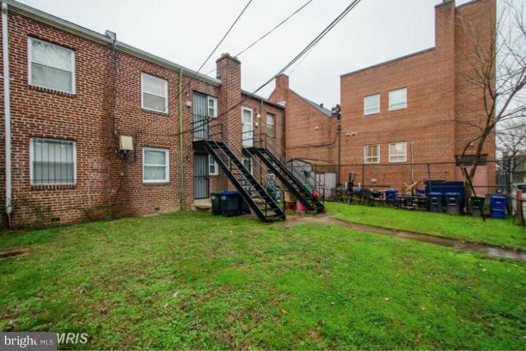 1739 Gales Street Northeast Washington, DC 20002 - Photo 4 of 10 Exterior (Rear)