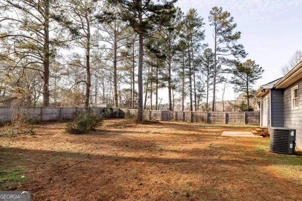 a view of outdoor space with trees