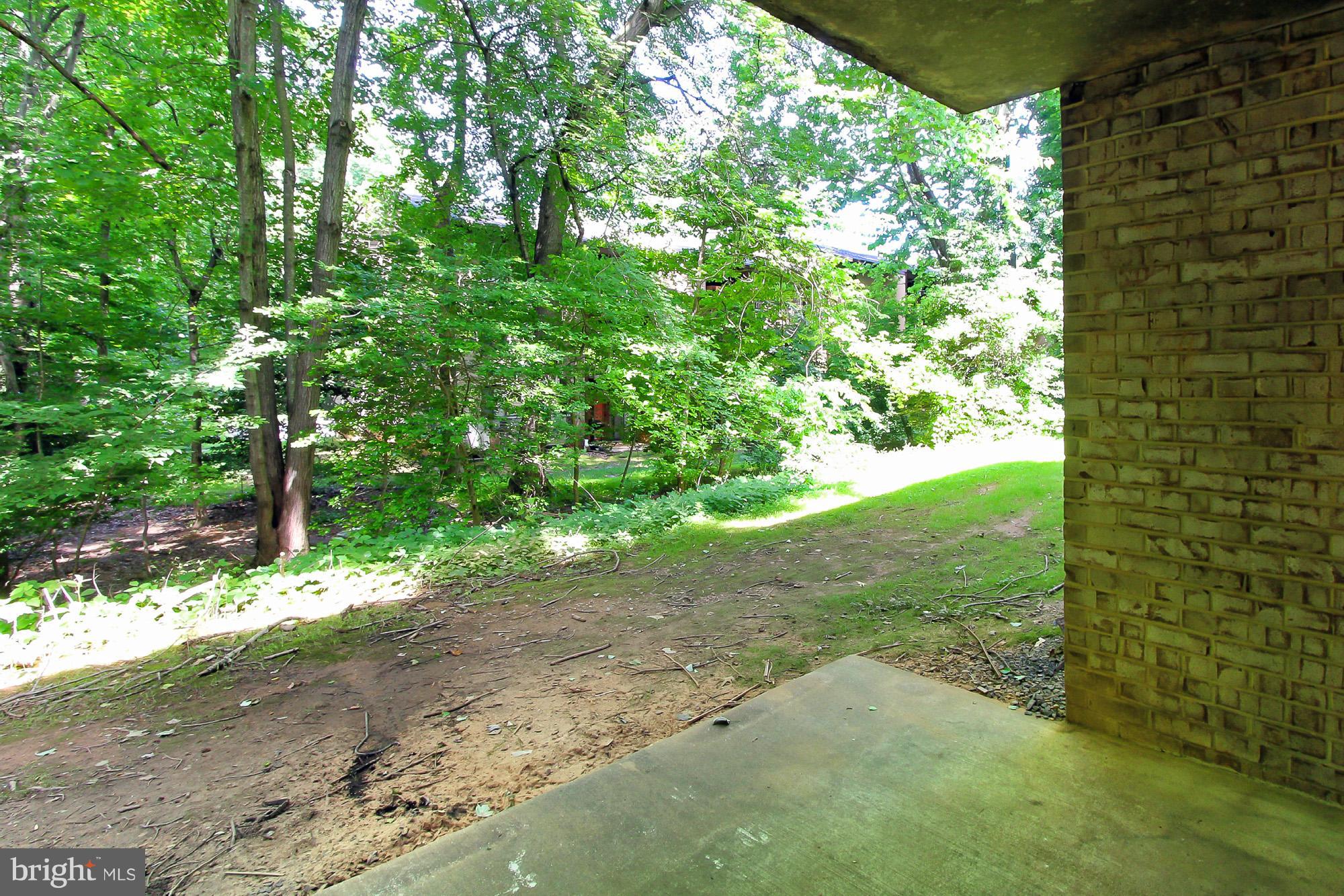 11625 Stoneview Square, Unit 2B Reston, VA 20191 - Photo 22 of 30 Patio Overlooking Trees