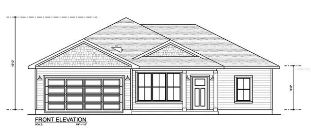 a black and white photo of a house