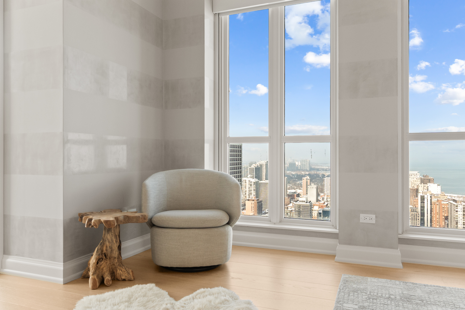 11 East Walton Street, Unit 4802 Chicago, IL 60611 - Photo 29 of 47 a living room with furniture and a window