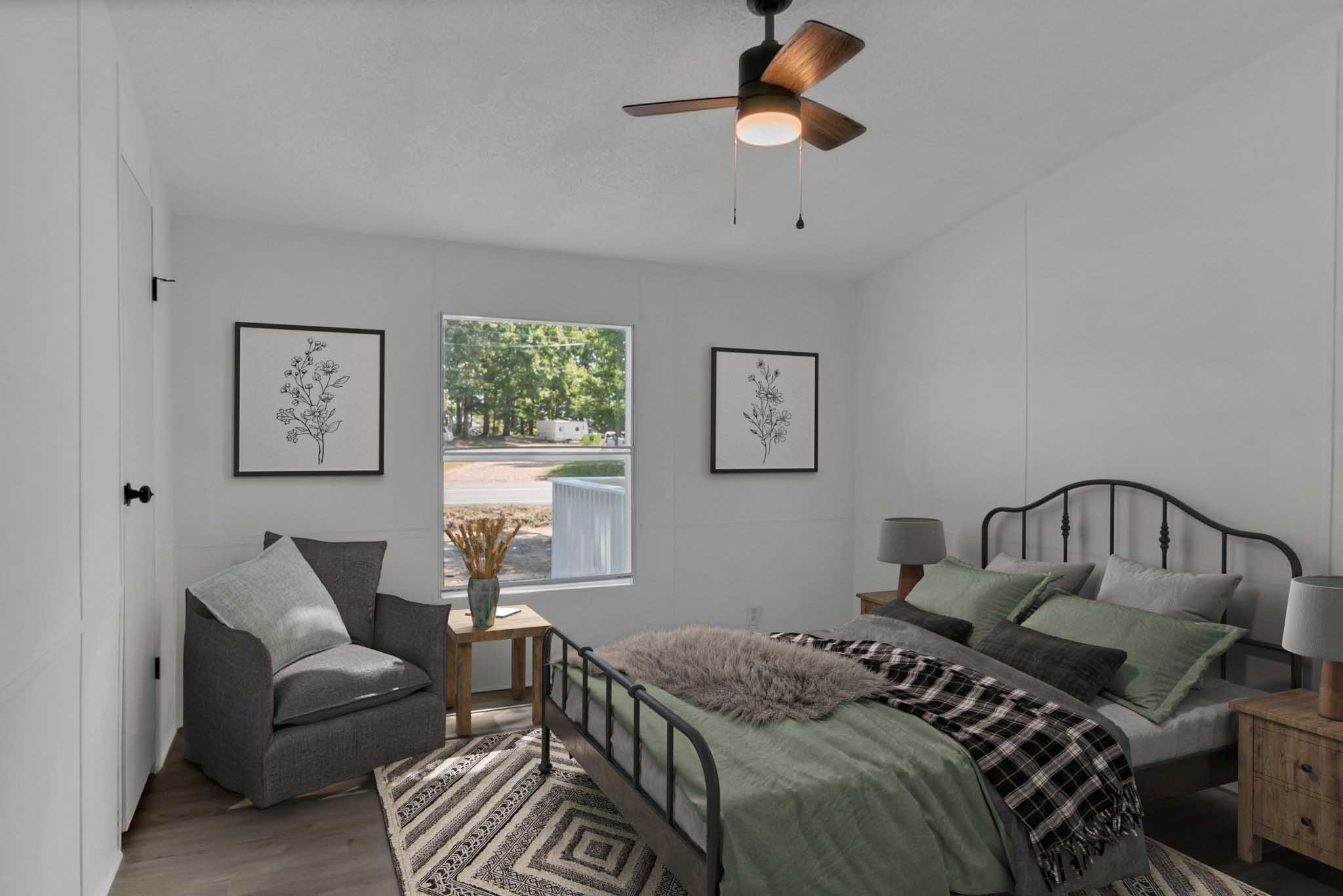 326 Highway 232 Dover, TN 37058 - Photo 7 of 38 a bedroom with a bed couch and window