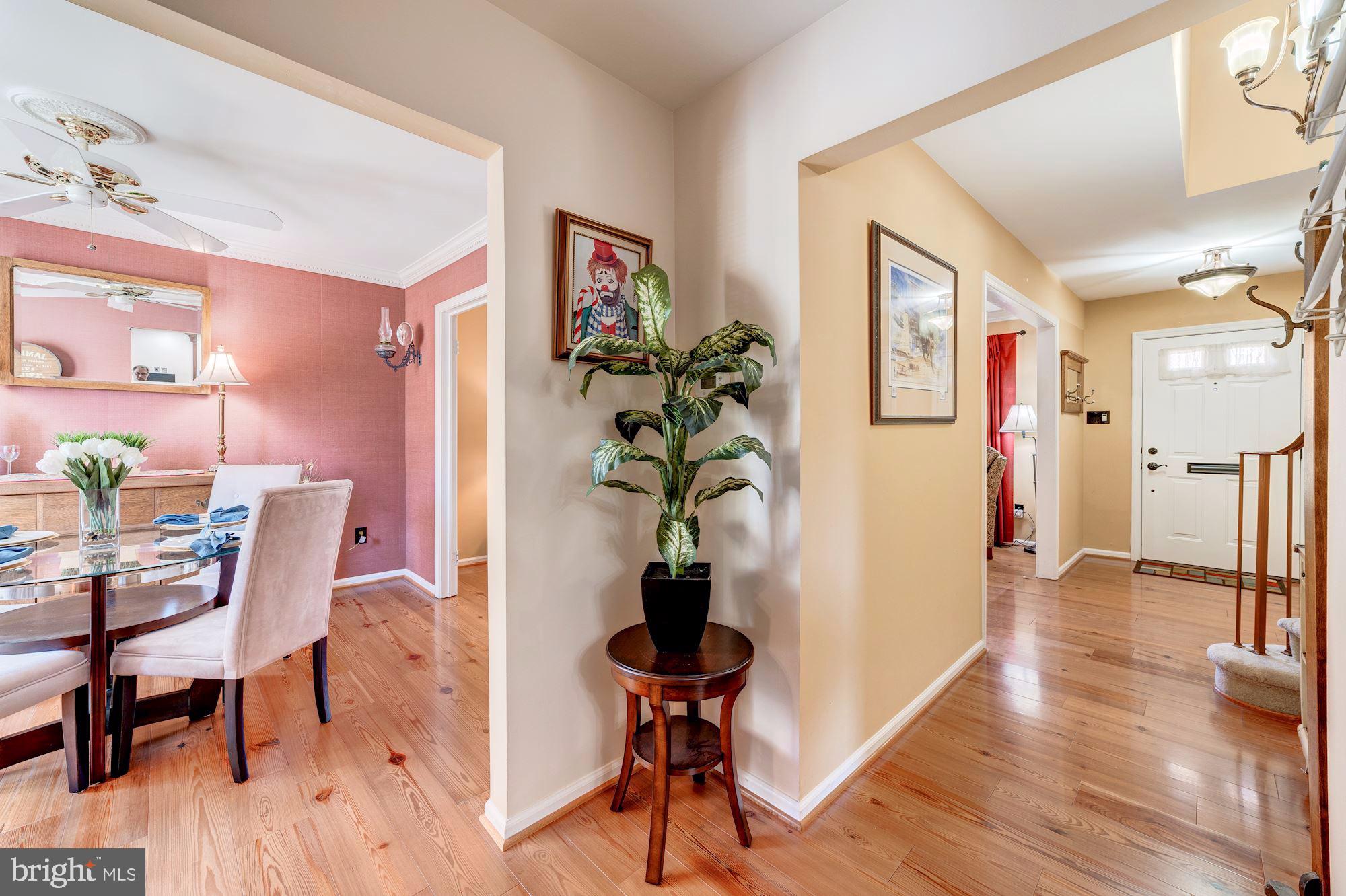 6011 Queenston Street Springfield, VA 22152 - Photo 13 of 57 View of Dining Room and foyer