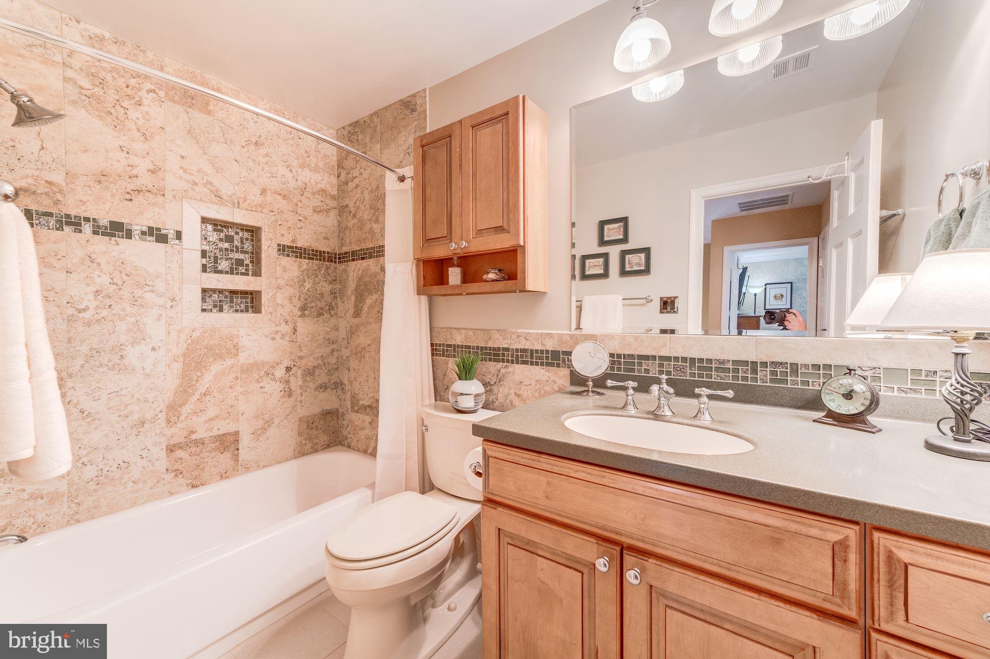 6011 Queenston Street Springfield, VA 22152 - Photo 30 of 57 Updated hall bath