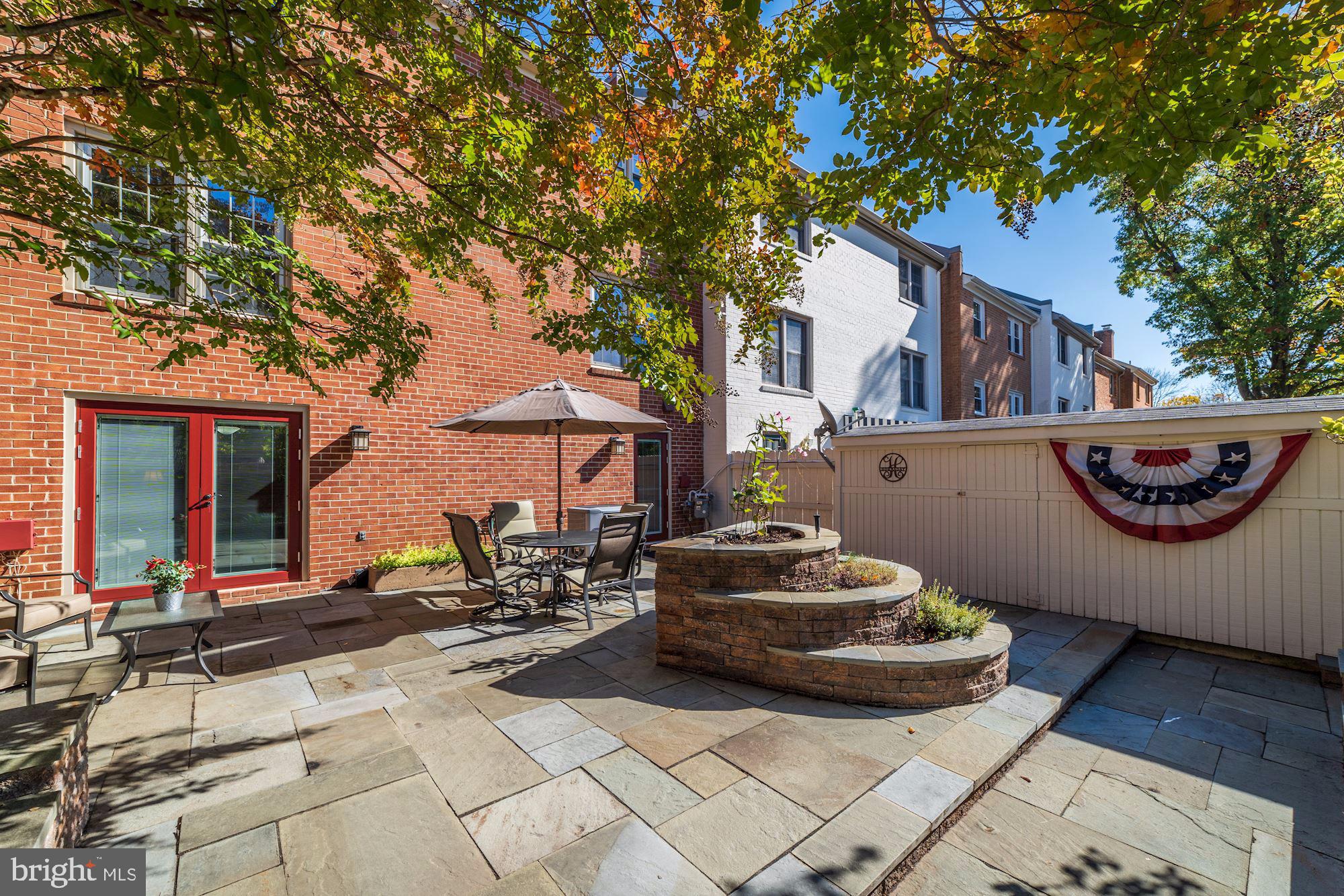 6011 Queenston Street Springfield, VA 22152 - Photo 38 of 57 3-tiered flower/herb bed with in-ground sprinkler