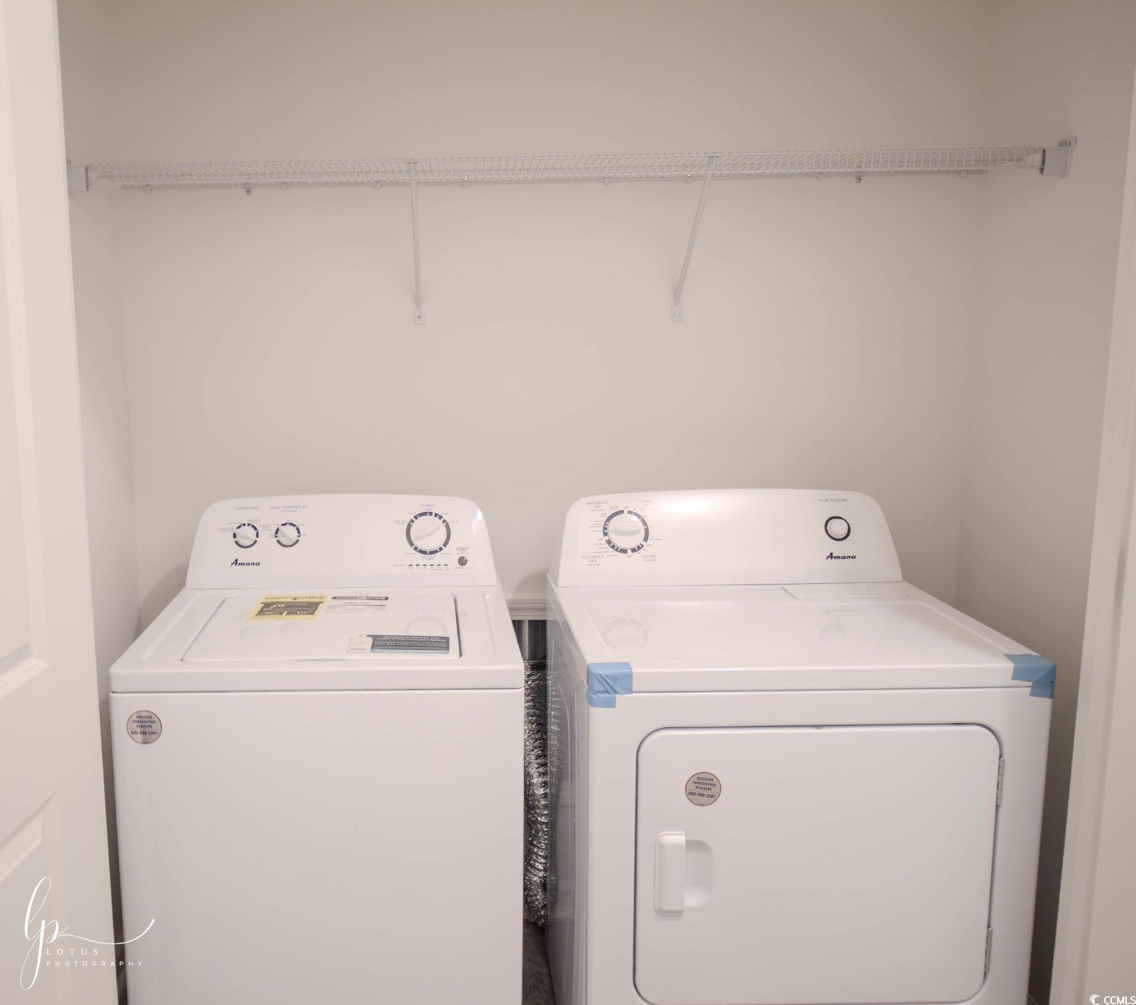 172 Crescent Way Little River, SC 29566 - Photo 14 of 18 Washroom with washing machine and dryer