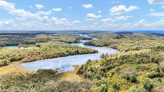 a view of a sky from an outdoor space