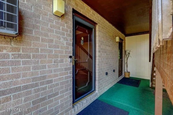 a view of an entryway door