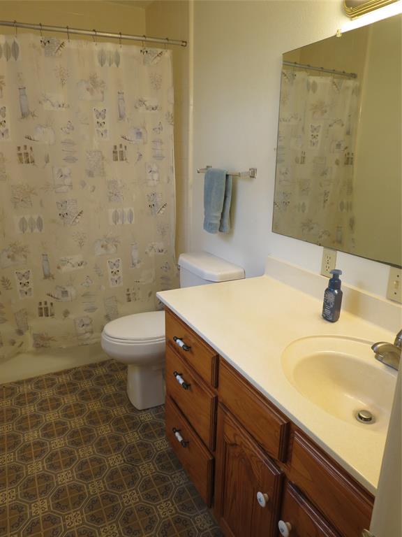 543 County Road 2940 Alba, TX 75410 - Photo 13 of 15 a bathroom with a sink and a toilet