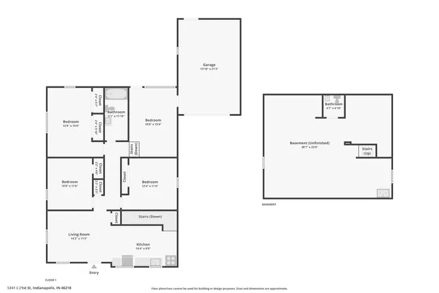 $110,000 | 5341 East 21st Street, Indianapolis, IN 46218